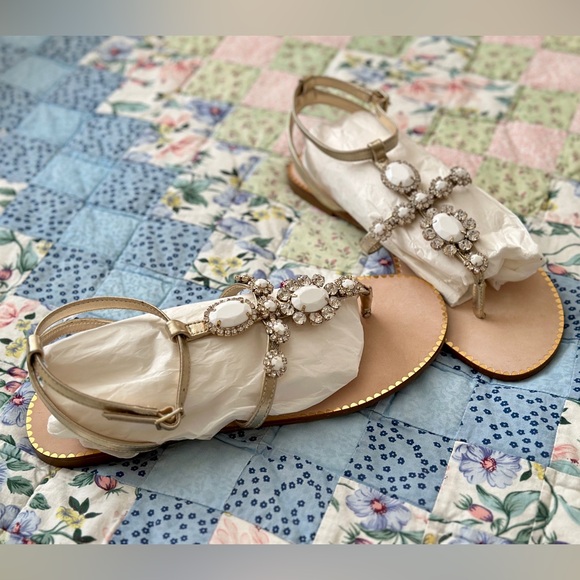 COPY - Lilly Pulitzer Katie Embellished Sandal. - Picture 5 of 5